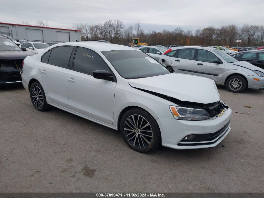 2016 VOLKSWAGEN JETTA SEDAN 1.8T SPORT - 3VWD17AJ0GM278321