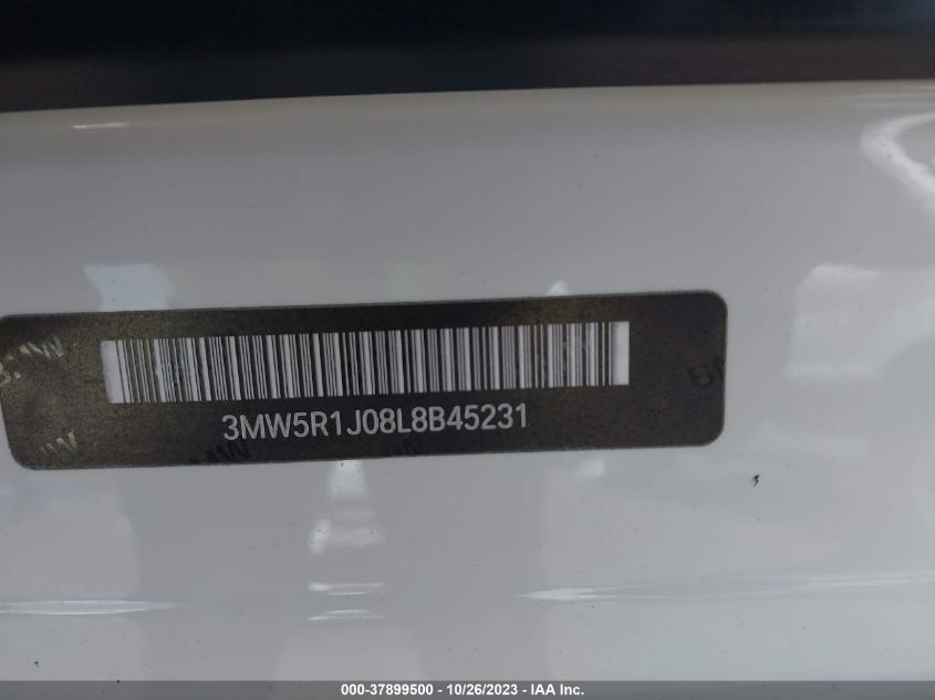 2020 BMW 3 SERIES 330I - 3MW5R1J08L8B45231