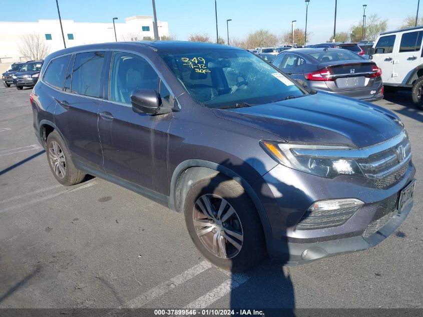 2016 HONDA PILOT EX-L - 5FNYF5H76GB035511