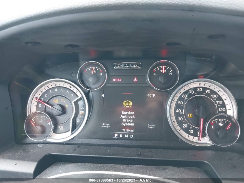 2017 RAM 1500 BIG HORN - 3C6RR7LT2HG746444