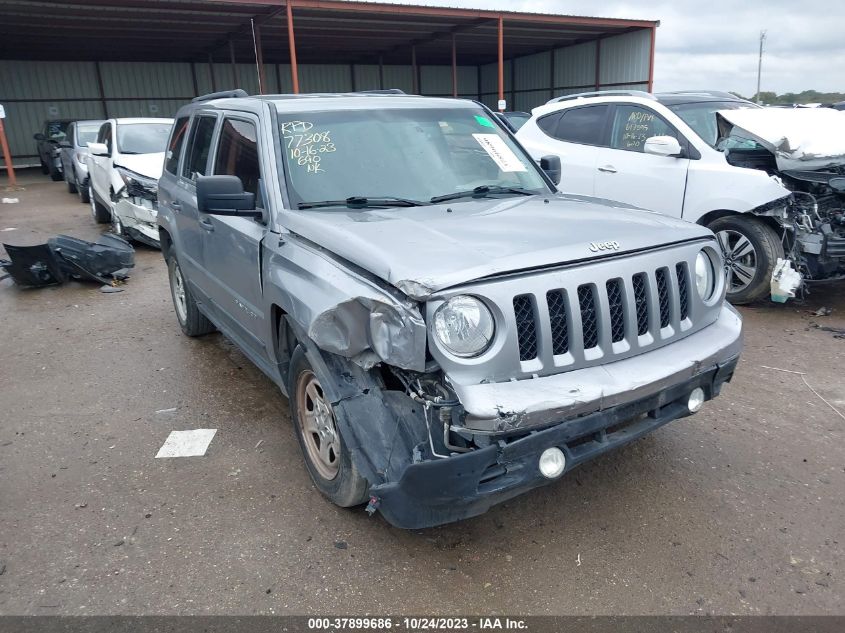 2016 JEEP PATRIOT SPORT - 1C4NJPBA6GD741399