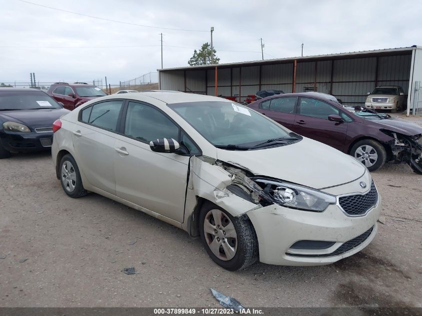 2015 KIA FORTE LX - KNAFK4A64F5366342