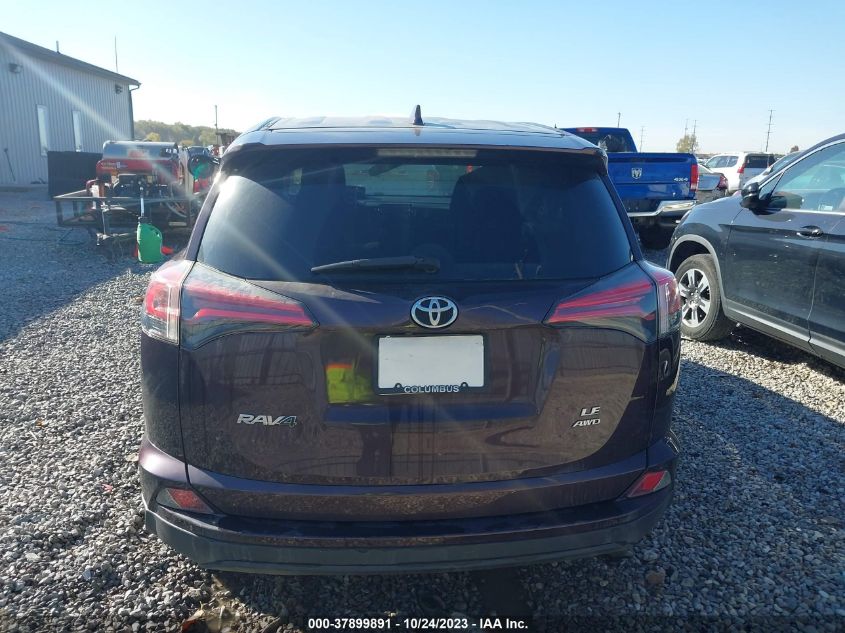 2018 TOYOTA RAV4 LE - 2T3BFREV6JW842743