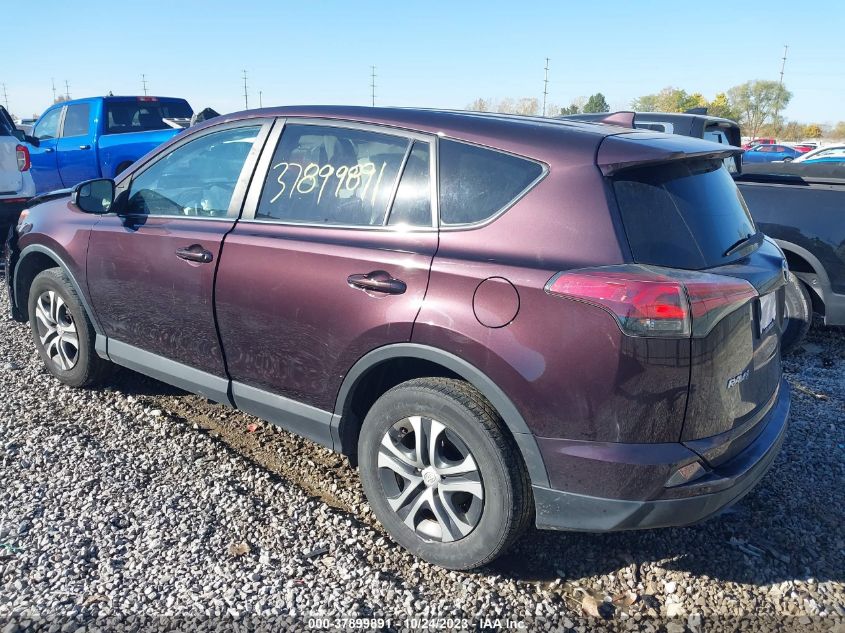 2018 TOYOTA RAV4 LE - 2T3BFREV6JW842743