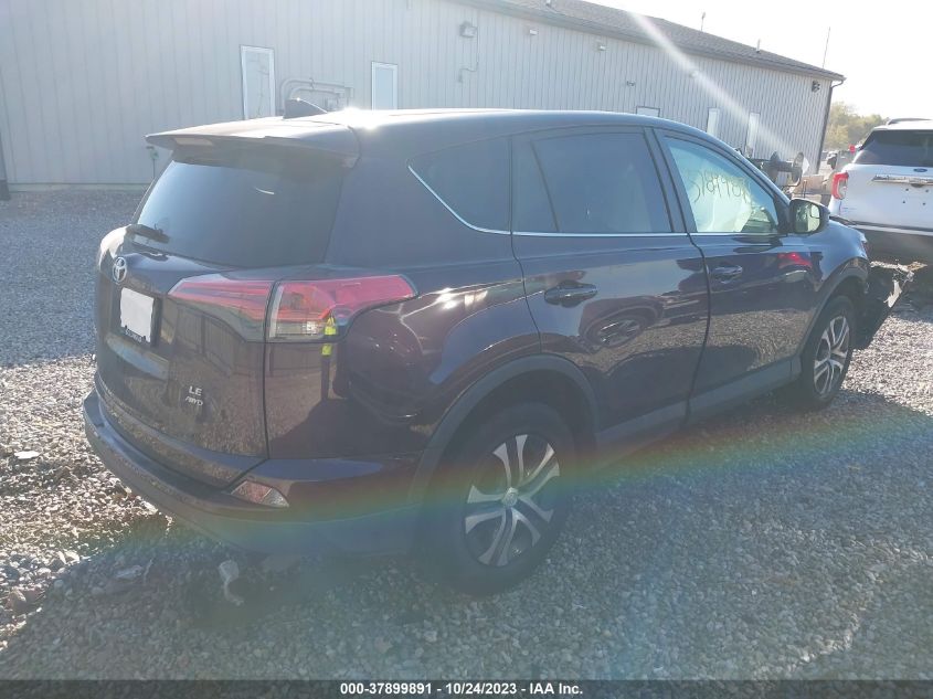 2018 TOYOTA RAV4 LE - 2T3BFREV6JW842743