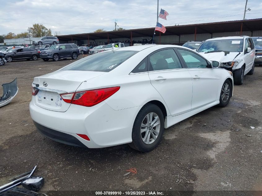 2014 HYUNDAI SONATA GLS - 5NPEB4AC0EH837423