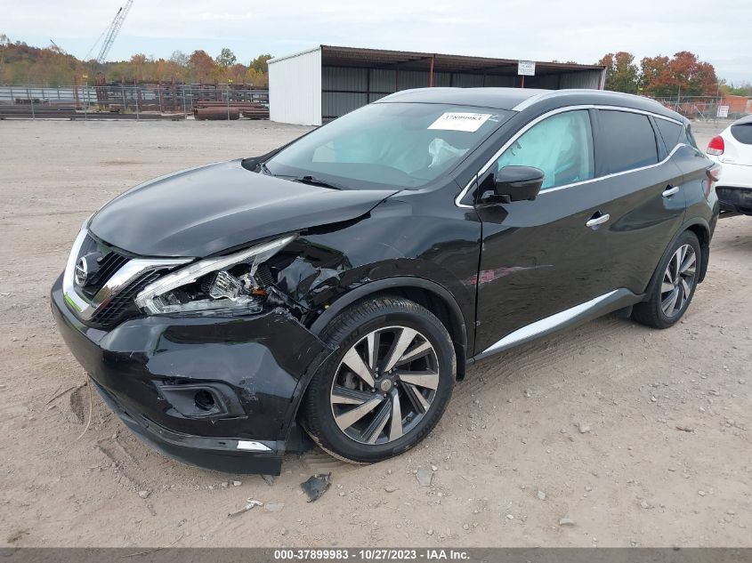2015 NISSAN MURANO S/SV/SL/PLATINUM - 5N1AZ2MG9FN285656