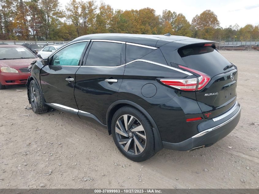2015 NISSAN MURANO S/SV/SL/PLATINUM - 5N1AZ2MG9FN285656