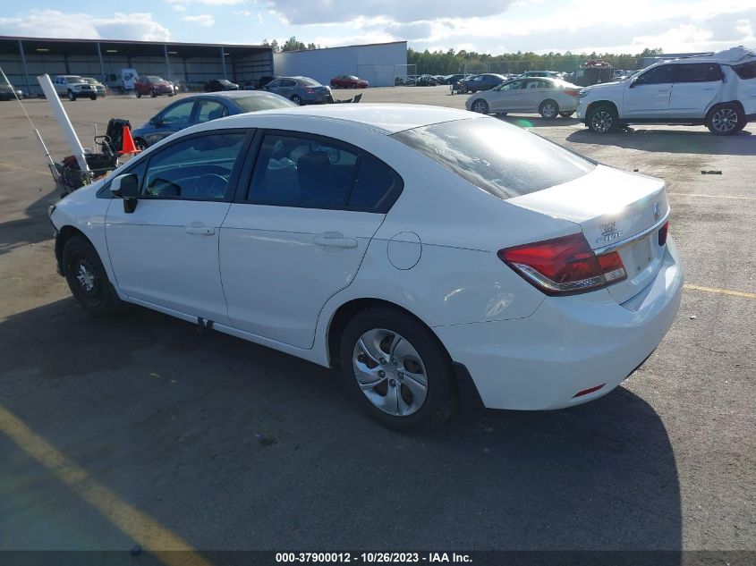 2013 HONDA CIVIC SDN LX 2HGFB2F59DH561495