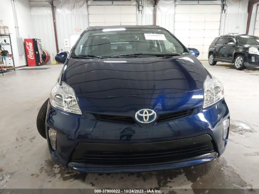 2013 TOYOTA PRIUS ONE/TWO/THREE/FOUR/FIVE - JTDKN3DU8D1726844