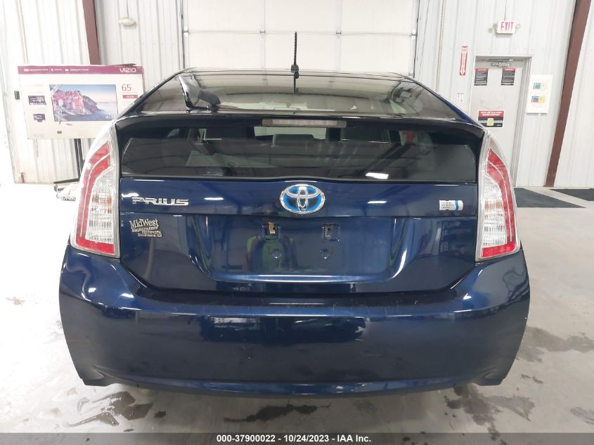 2013 TOYOTA PRIUS ONE/TWO/THREE/FOUR/FIVE - JTDKN3DU8D1726844
