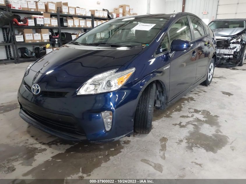 2013 TOYOTA PRIUS ONE/TWO/THREE/FOUR/FIVE - JTDKN3DU8D1726844