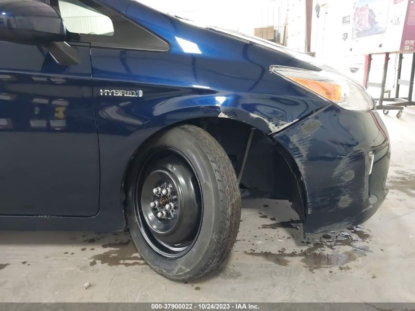 2013 TOYOTA PRIUS ONE/TWO/THREE/FOUR/FIVE - JTDKN3DU8D1726844