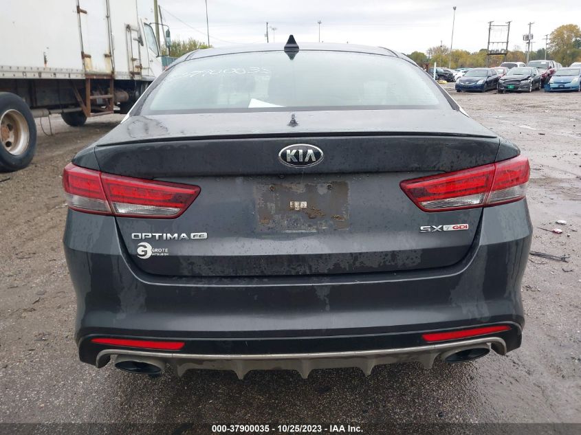 2016 KIA OPTIMA SX TURBO - 5XXGW4L27GG089754