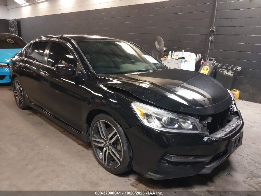 1HGCR2F10HA291959 HONDA ACCORD SEDAN SPORT SE 2017