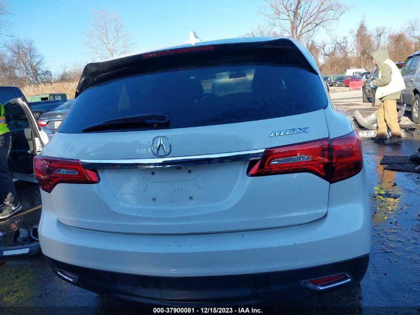 2016 ACURA MDX - 5FRYD3H29GB018845
