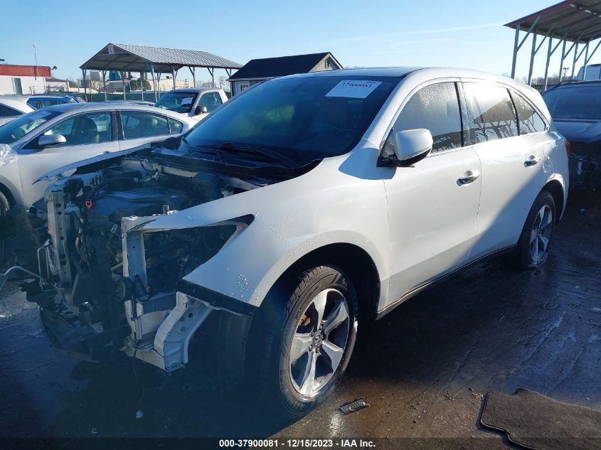 2016 ACURA MDX - 5FRYD3H29GB018845