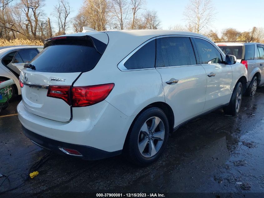2016 ACURA MDX - 5FRYD3H29GB018845