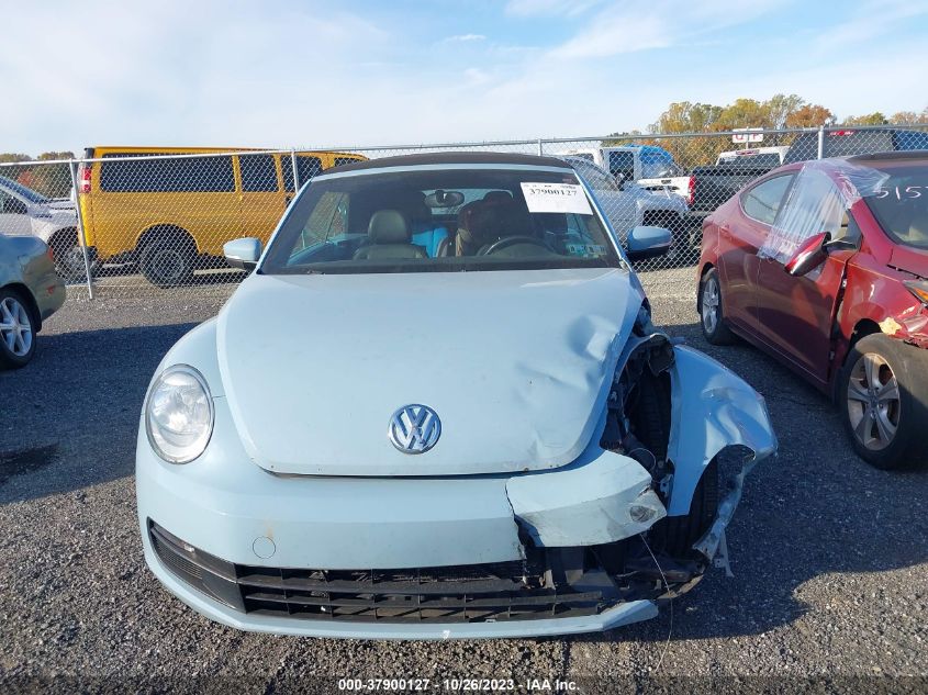 2014 VOLKSWAGEN BEETLE CONVERTIBLE 1.8T 3VW517AT4EM811614