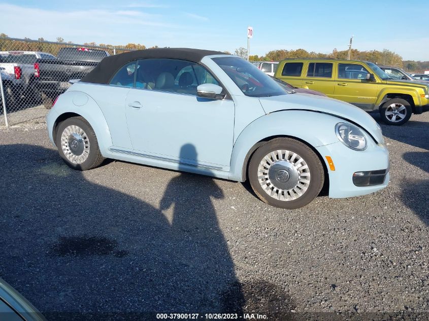 2014 VOLKSWAGEN BEETLE CONVERTIBLE 1.8T 3VW517AT4EM811614