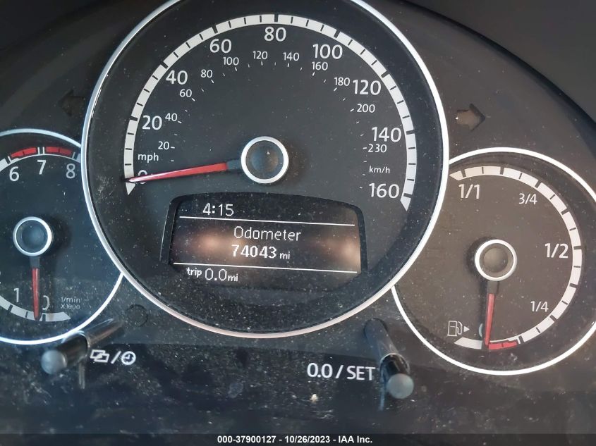 2014 VOLKSWAGEN BEETLE CONVERTIBLE 1.8T 3VW517AT4EM811614