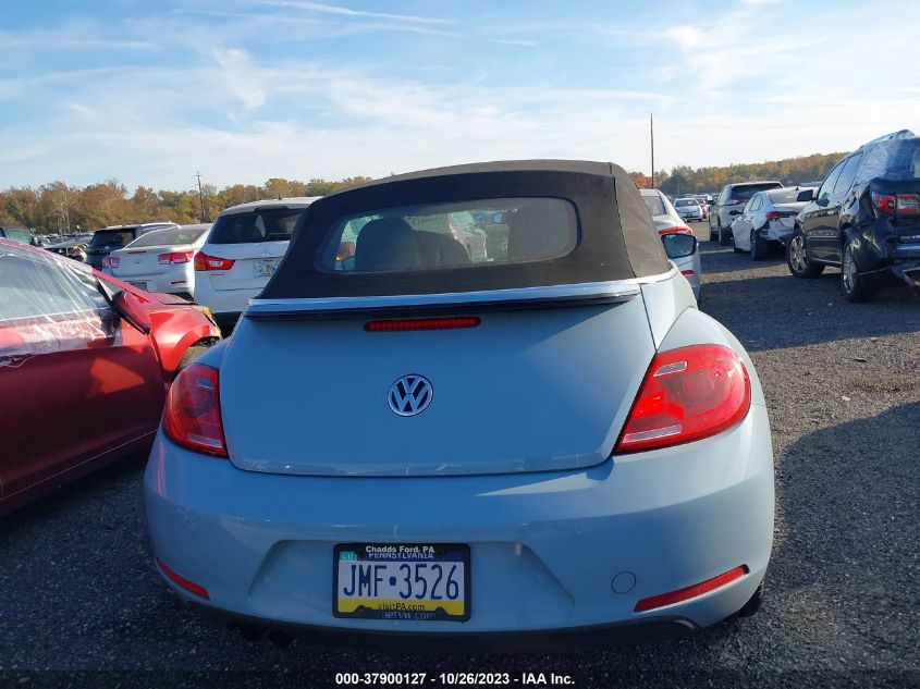 2014 VOLKSWAGEN BEETLE CONVERTIBLE 1.8T 3VW517AT4EM811614