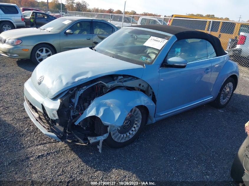 2014 VOLKSWAGEN BEETLE CONVERTIBLE 1.8T 3VW517AT4EM811614