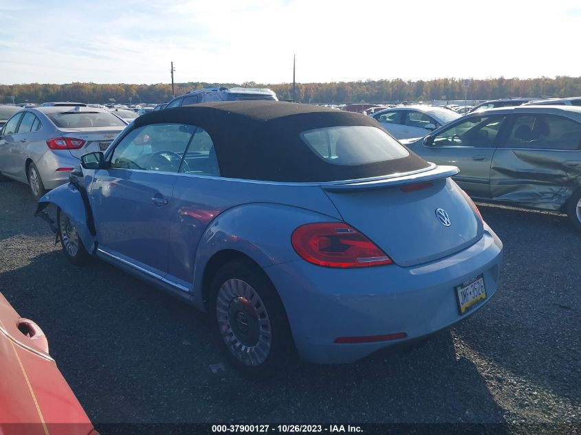 2014 VOLKSWAGEN BEETLE CONVERTIBLE 1.8T 3VW517AT4EM811614