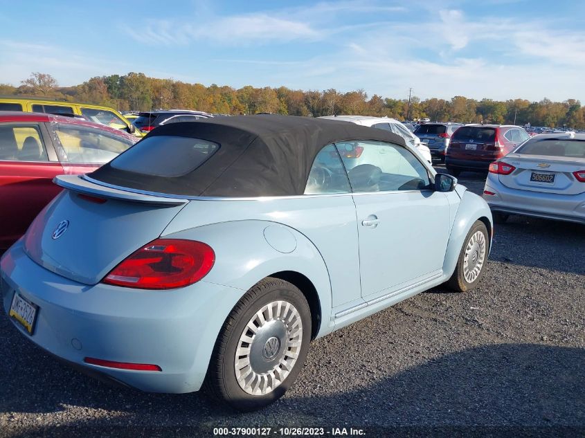 2014 VOLKSWAGEN BEETLE CONVERTIBLE 1.8T 3VW517AT4EM811614