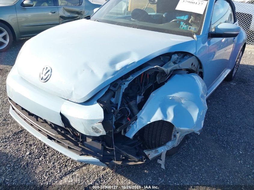 2014 VOLKSWAGEN BEETLE CONVERTIBLE 1.8T 3VW517AT4EM811614