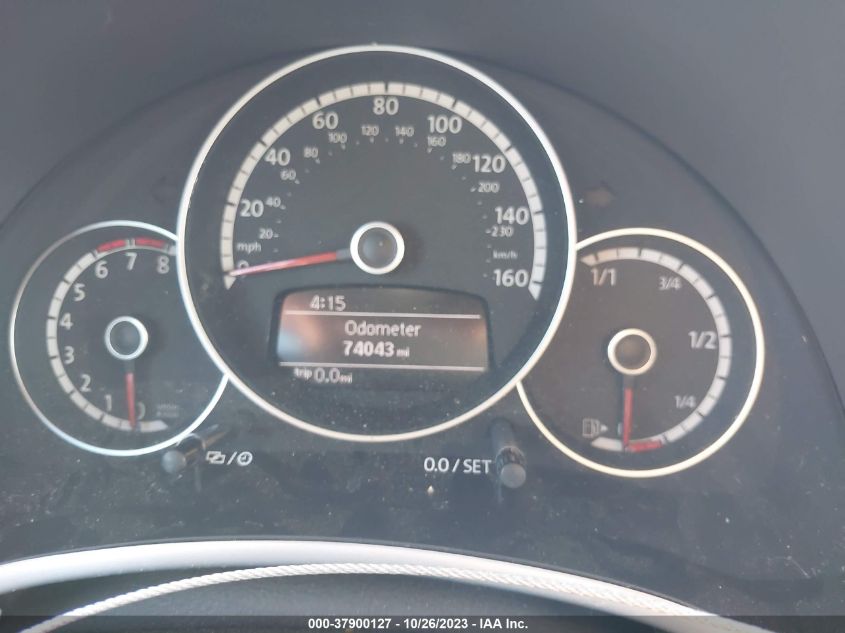 2014 VOLKSWAGEN BEETLE CONVERTIBLE 1.8T 3VW517AT4EM811614
