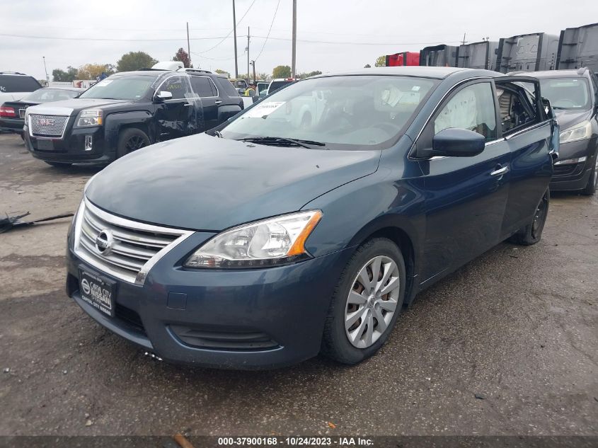 2014 NISSAN SENTRA FE+ SV - 3N1AB7AP1EY298531