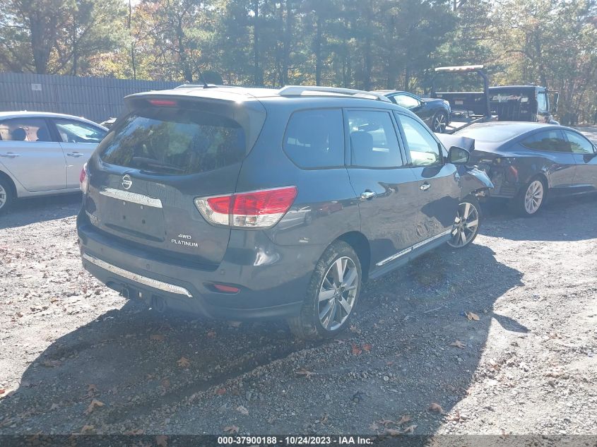2013 NISSAN PATHFINDER PLATINUM - 5N1AR2MM3DC643154