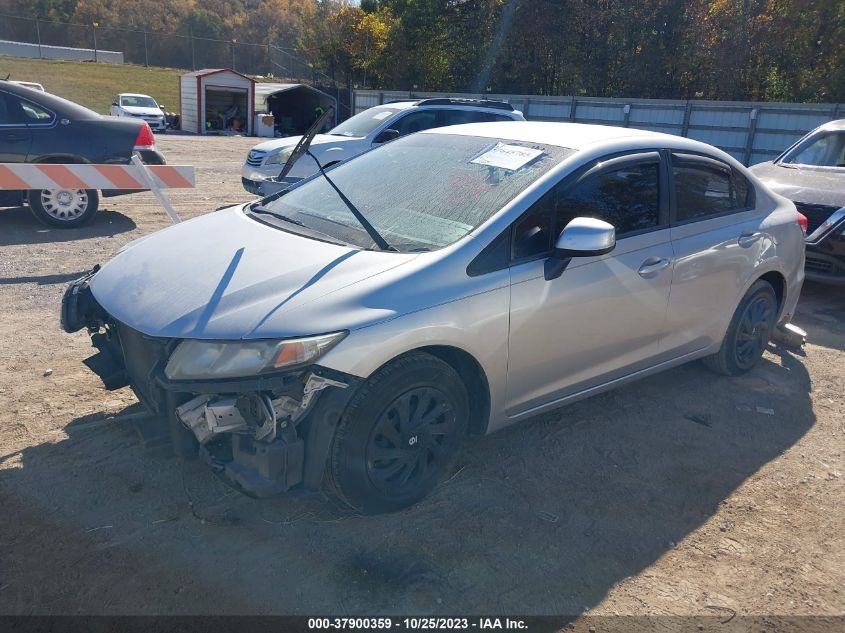 2013 HONDA CIVIC SDN LX 2HGFB2F51DH546280