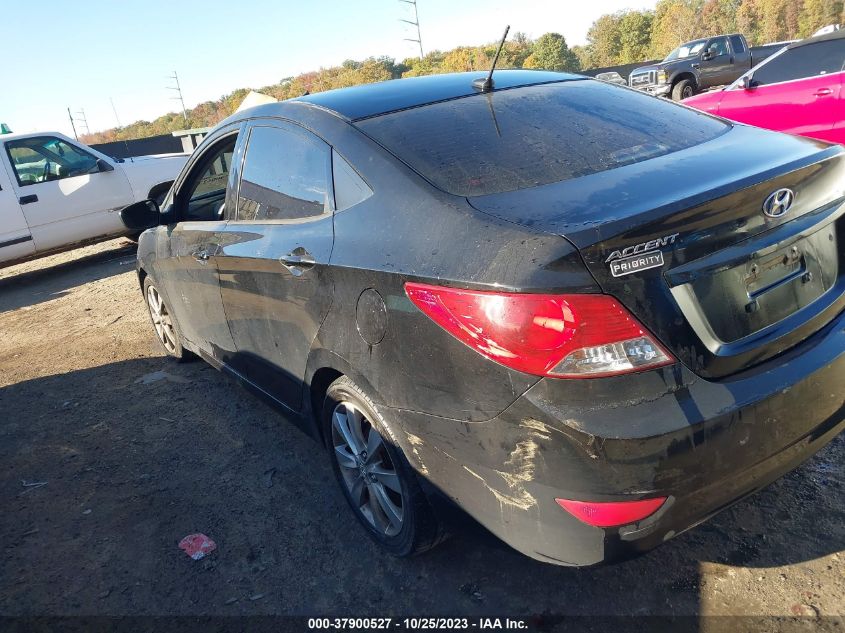 2013 HYUNDAI ACCENT GLS - KMHCT4AE1DU457884