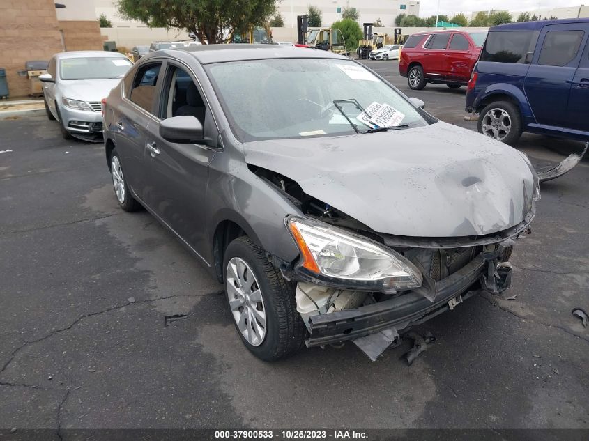 2015 NISSAN SENTRA S - 3N1AB7AP2FY215562