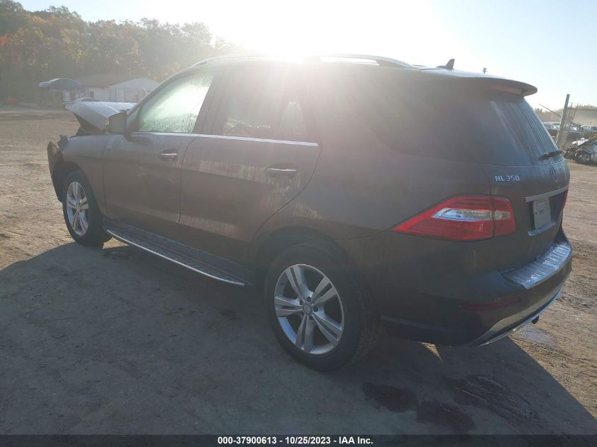 2013 MERCEDES-BENZ M-CLASS ML 350 4JGDA5JB6DA148385
