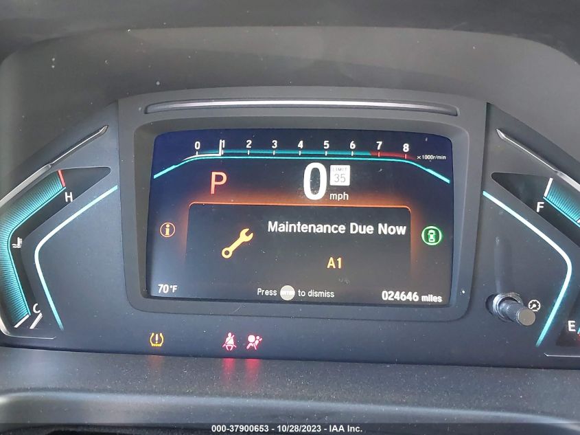 2022 HONDA ODYSSEY ELITE - 5FNRL6H99NB066799