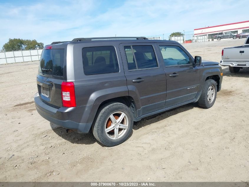 2014 JEEP PATRIOT SPORT/ALTITUDE - 1C4NJPBA2ED779516