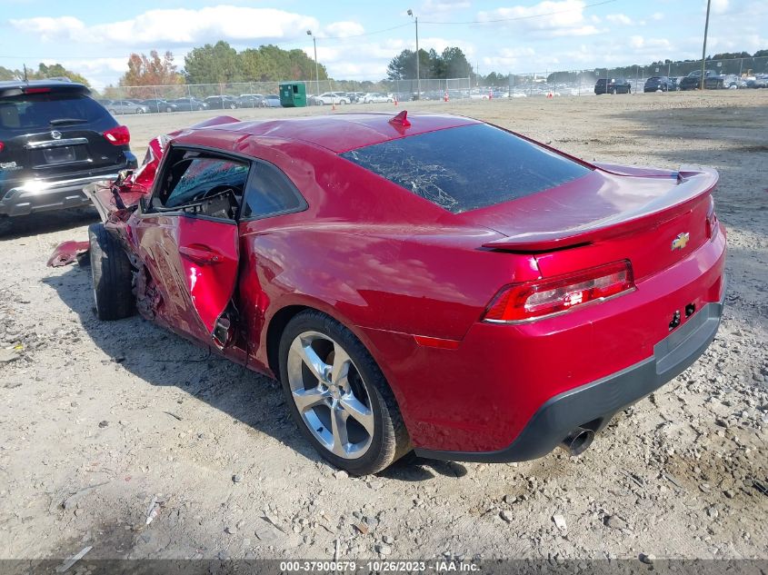 2015 CHEVROLET CAMARO LT - 2G1FF1E37F9171921