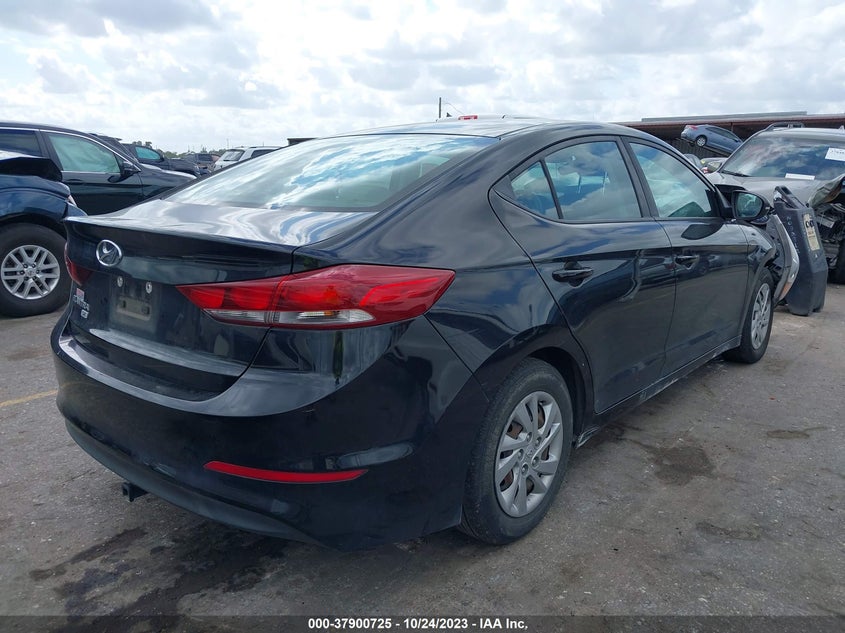 VIN KMHD74LF1JU519486 2018 HYUNDAI ELANTRA SE