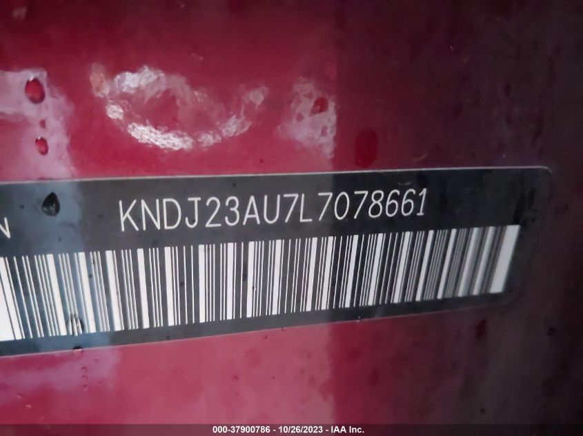2020 KIA SOUL LX - KNDJ23AU7L7078661