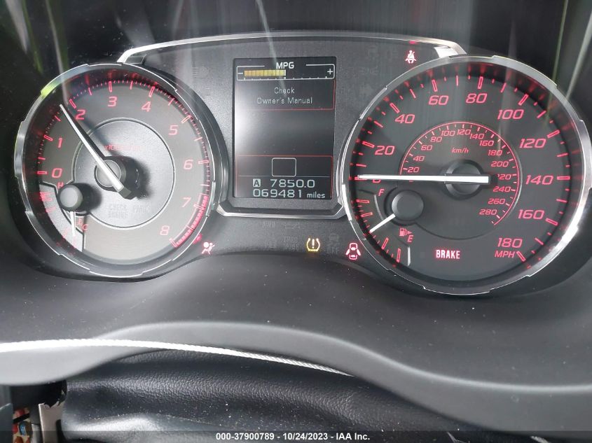 2016 SUBARU WRX LIMITED - JF1VA1J61G9822667
