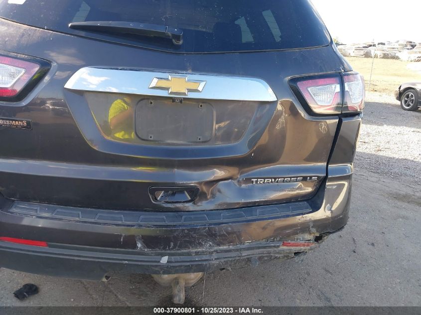 2013 CHEVROLET TRAVERSE LS - 1GNKRFED9DJ111053