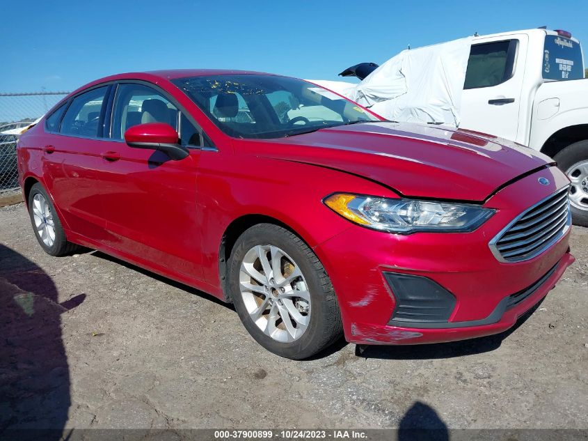 2020 FORD FUSION SE - 3FA6P0HD5LR255248