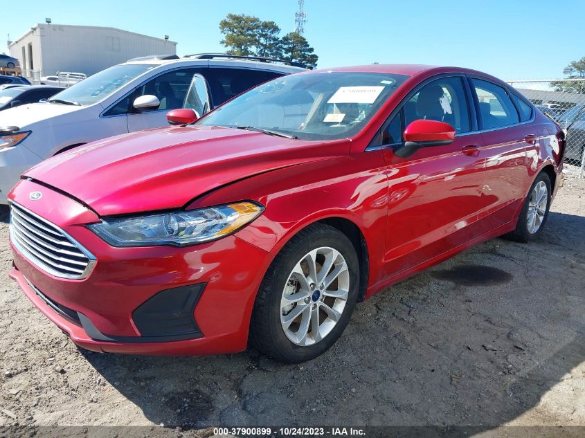 2020 FORD FUSION SE - 3FA6P0HD5LR255248