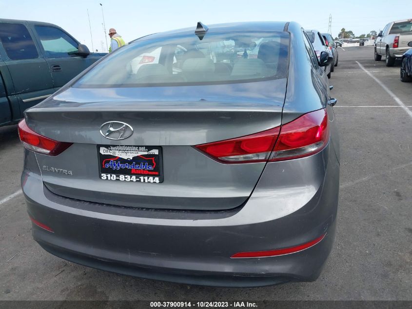 2018 HYUNDAI ELANTRA SEL/VALUE/LIMITED - 5NPD84LF1JH330915