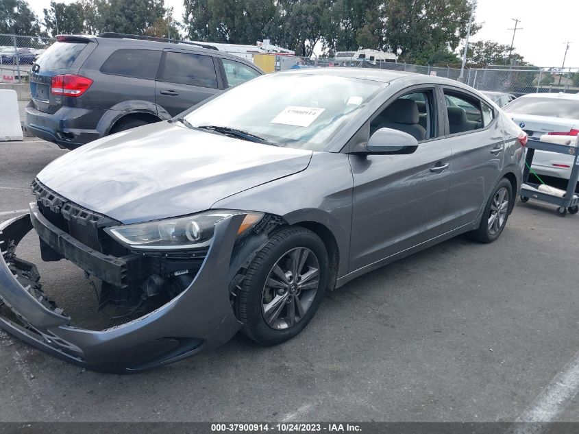 2018 HYUNDAI ELANTRA SEL/VALUE/LIMITED - 5NPD84LF1JH330915