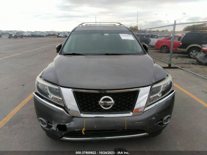 2016 NISSAN PATHFINDER PLATINUM - 5N1AR2MM8GC649732