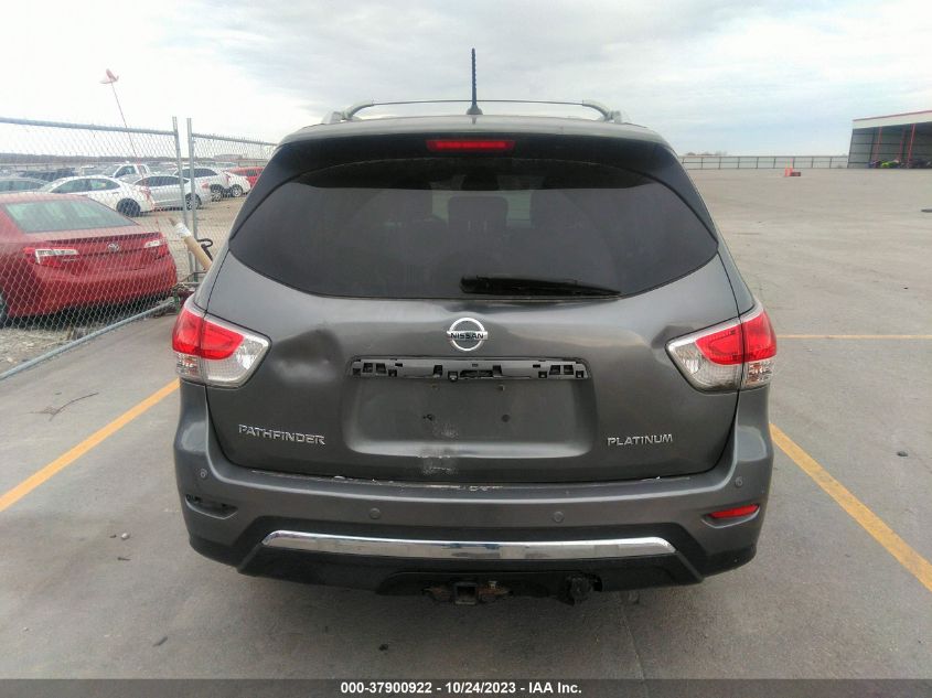2016 NISSAN PATHFINDER PLATINUM - 5N1AR2MM8GC649732